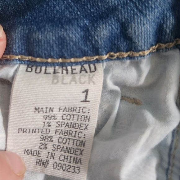 Bullhead Red White Blue Shorts - Picture 4 of 4